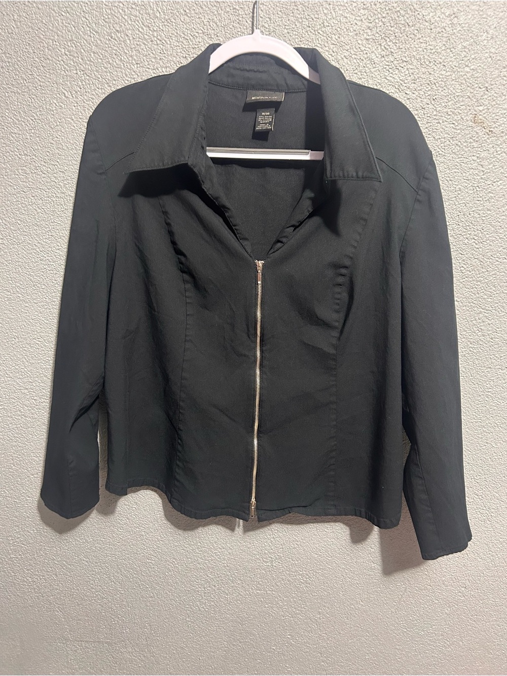 Lane Bryant lightweight zippered jacket size 18/20